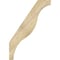 Ekena Millwork 4"W x 28"D x 40"H Funston Rough Sawn Knee Brace, Douglas Fir BRC04X28X40FST00RDF - alternate 3